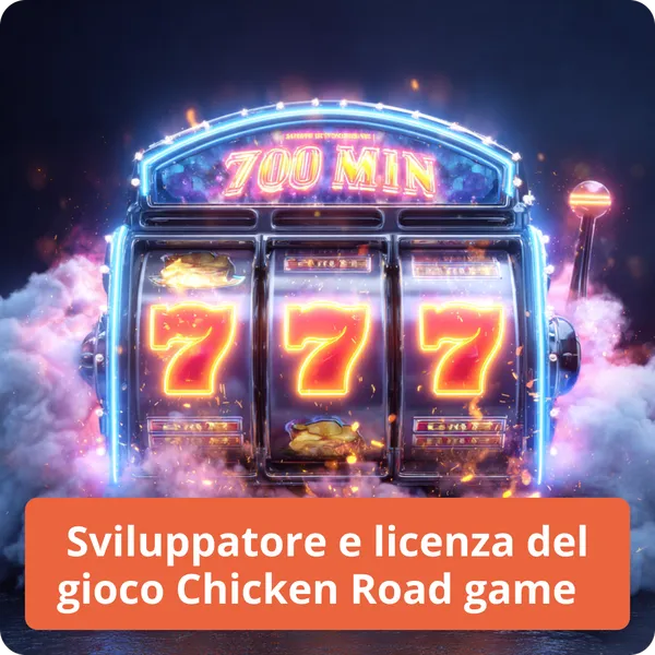 Sviluppatore e licenza del gioco Chicken Road game